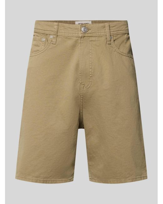Jack & Jones Bermuda's in het Natural voor heren