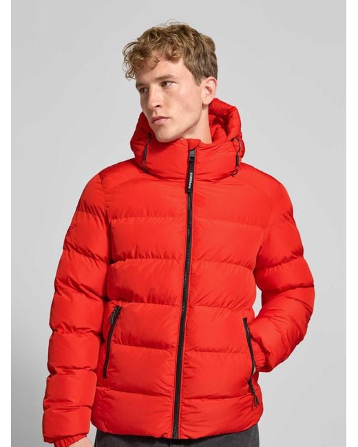 Superdry Puffer Jassen in het Red voor heren