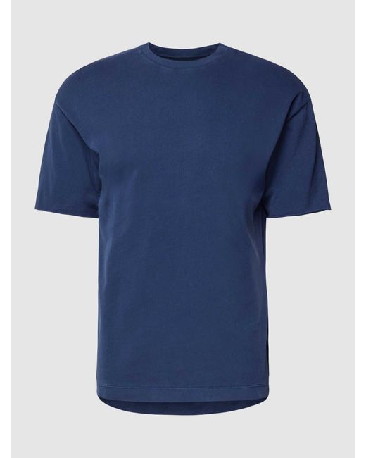 Drykorn T-shirt Met Labeldetail in het Blue voor heren