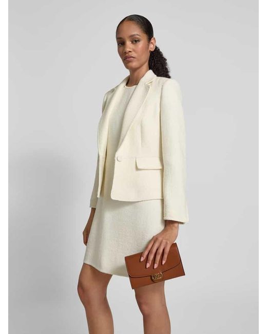 Ralph Lauren Brown Lederumhängetasche mit Label-Applikation Modell 'ADAIR'