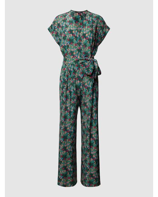 Weekend by Maxmara Green Jumpsuit Mit Floralem Muster Modell 'Dollaro'