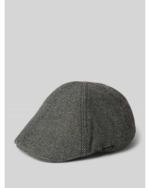 Barts Schiebermütze mit Label-Badge Modell 'MR. MITCHELL' in Gray für Herren