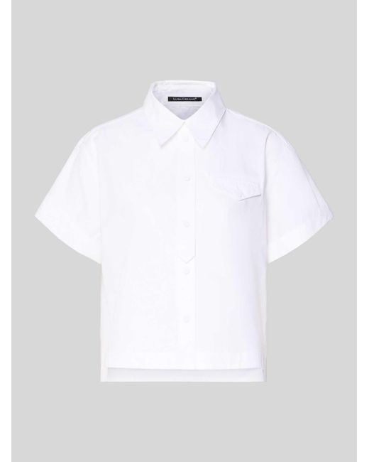 Luisa Cerano Overhemdblouses in het White
