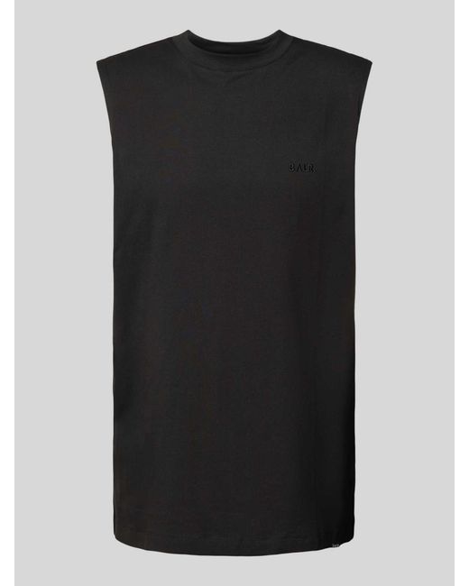 BALR Oversized Tanktop Met Labelstitching in het Black voor heren