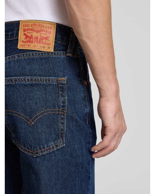 Levi's Loose Straight Fit Jeans mit Eingrifftaschen in Blue für Herren
