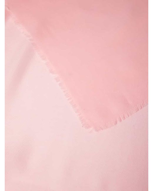 Fraas Pink Schal mit ausgefransten Abschlüssen