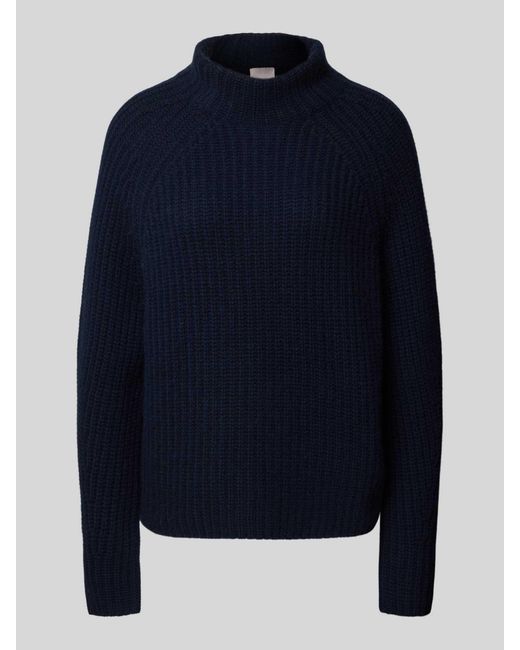 Hemisphere Gebreide Pullover Van Puur Kasjmier in het Blue