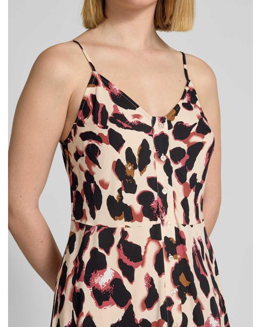 Y.A.S Maxi-jurk Van Viscose Met Knoopsluiting in het White
