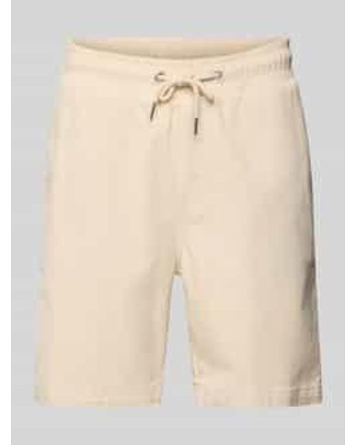 Mazine Regular Fit Korte Broek Van Corduroy in het Natural voor heren