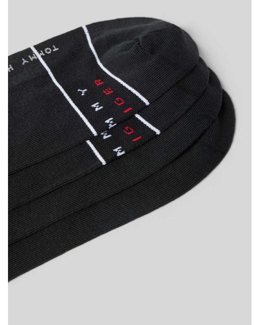 Tommy Hilfiger Sokken Van Katoenmix in het Black voor heren
