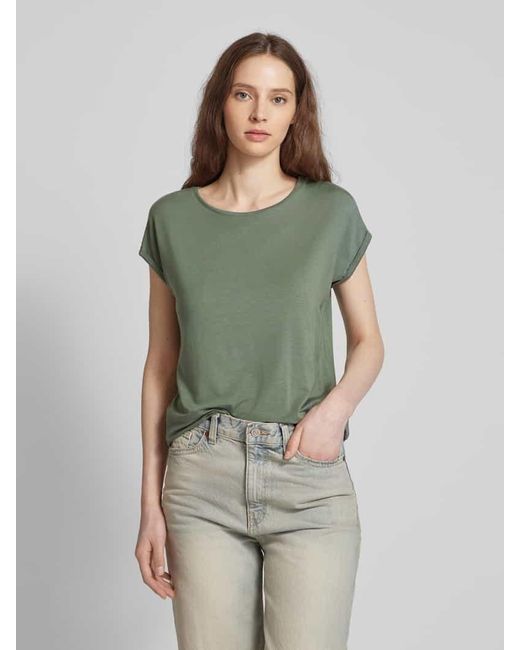 Vero Moda Green T-Shirt mit Kappärmeln Modell 'AVA'