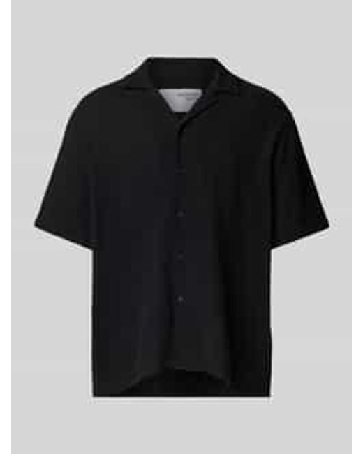 SELECTED Vrijetijdsoverhemd Met Knoopsluiting in het Black voor heren