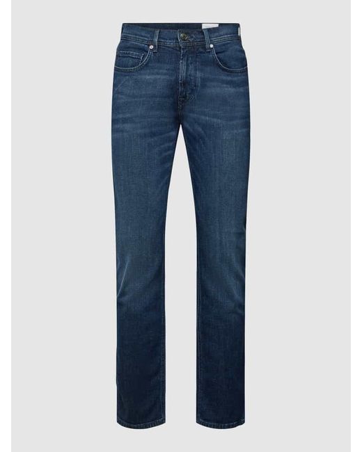 Baldessarini Regular Fit Jeans mit Eingrifftaschen Modell 'Jack' in Blue für Herren