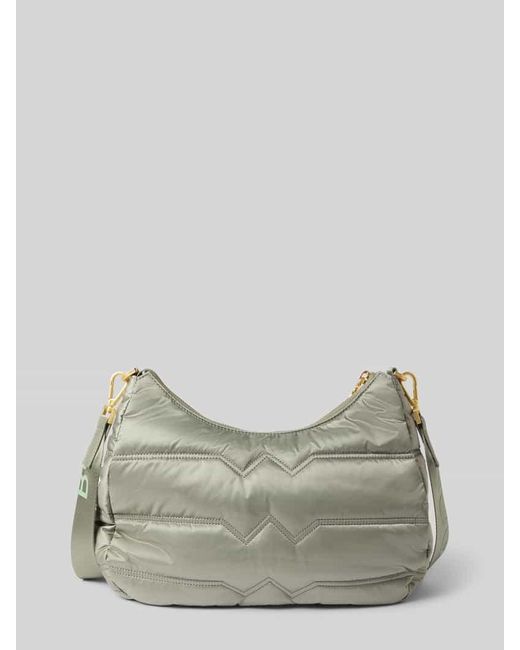 Bogner Green Handtasche mit Steppnähten Modell 'wallis tessuto odette'
