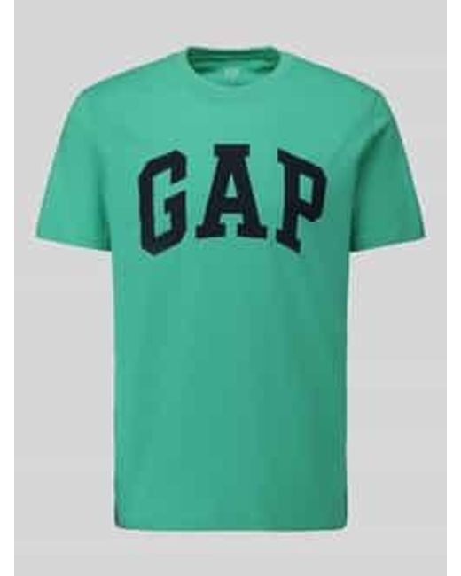 Gap T-Shirts in het Green voor heren