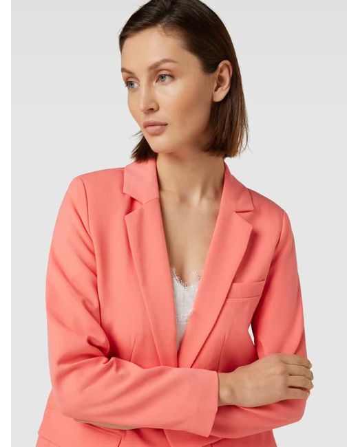 Object Blazer mit Brustleistentasche Modell 'Sigrid' in Pink für Herren