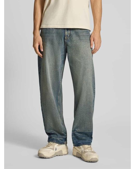 Review Loose Fit Jeans mit 5-Pocket-Design in Gray für Herren