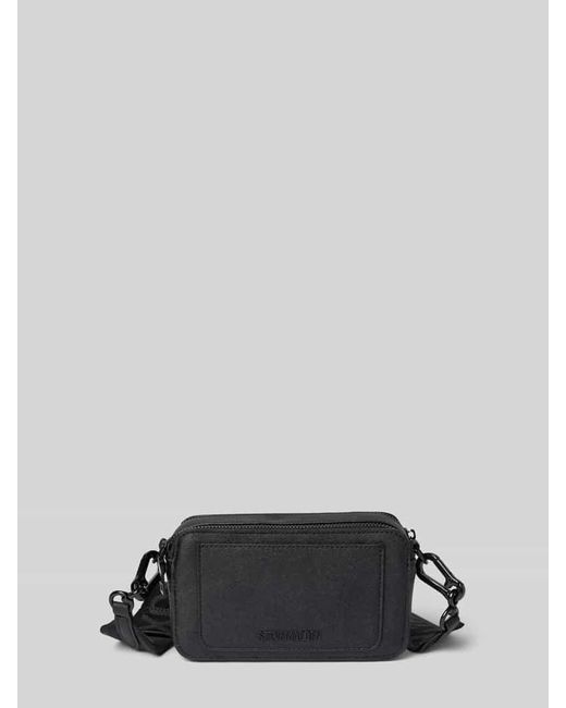 Steve Madden Black Handtasche mit Label-Applikation Modell 'BRISA'