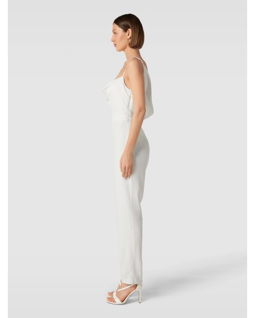 Marciano Guess Jumpsuit Met Watervalhals, Model 'betsy' in het Wit | Lyst NL