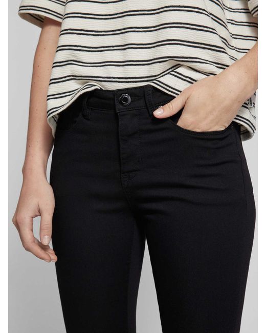 Opus Black Skinny Fit Jeans im 5-Pocket-Design Modell 'Elma'