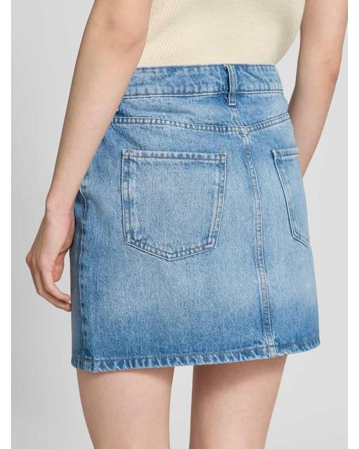 ONLY Blue Mini-Jeansrock aus reiner Baumwolle Modell 'STELLA'