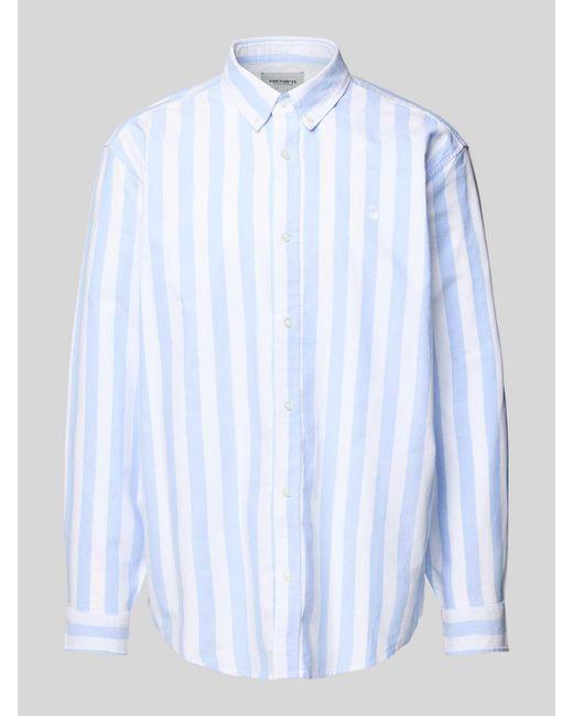 Carhartt Vrijetijdsoverhemd Met Knoopsluiting in het Blue voor heren
