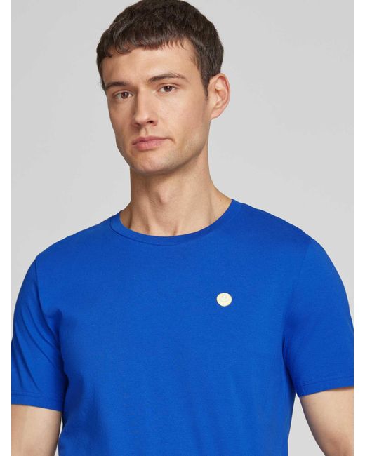 ARMEDANGELS T-shirt Met Motiefstitching in het Blue voor heren