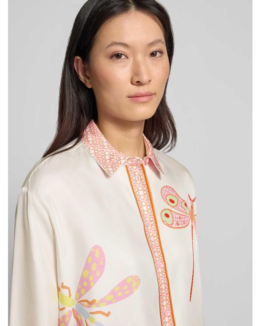 Herzen's Regular Fit Blouse in het Natural
