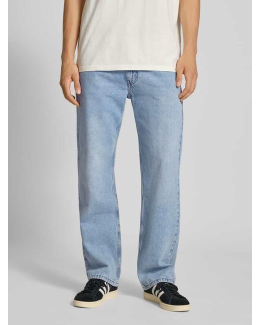 Levi's Straight Fit Jeans mit Logo-Patch Modell '565 Loose' in Blue für Herren