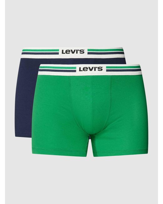 Levi's Trunks mit elastischem Logo-Bund in Green für Herren