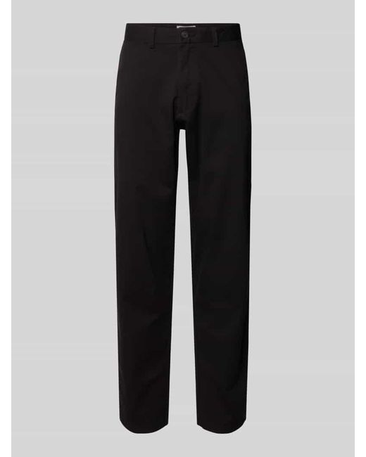 Jack & Jones Relaxed Fit Chino mit Gesäßtaschen Modell 'KANE' in Black für Herren