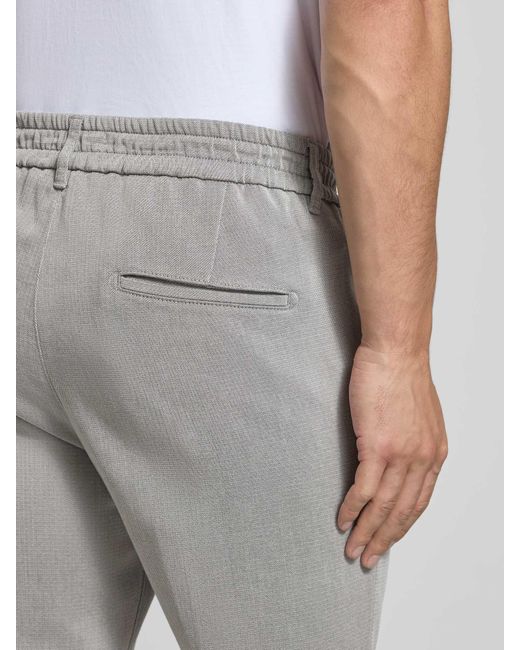Drykorn Regular Fit Broek Met Achterzakken in het Gray voor heren