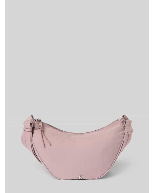 Calvin Klein Pink Handtasche mit Label-Detail