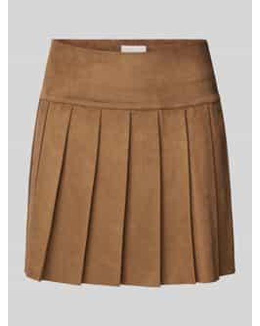 ONLY Licht Uitlopende Rok in het Brown