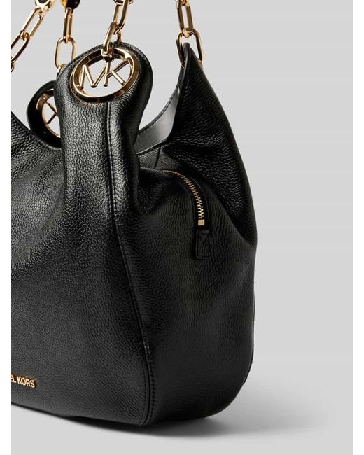 MICHAEL Michael Kors Black Handtasche aus echtem Leder