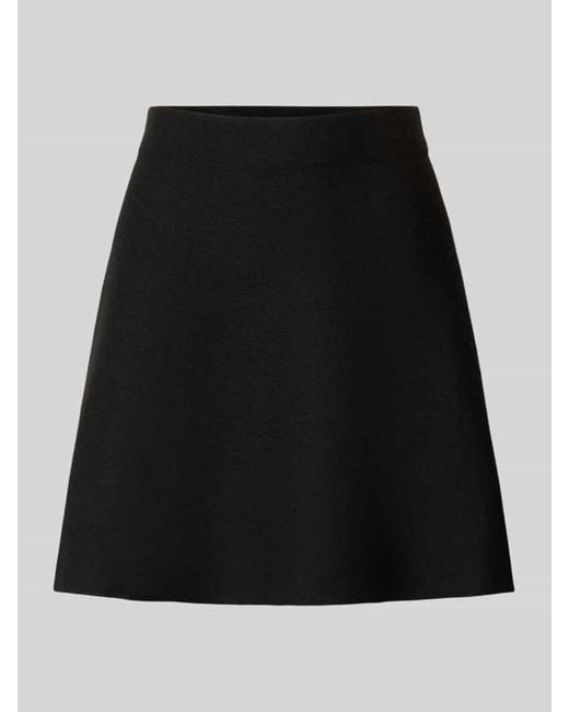 ONLY Black Regular Fit Mini-Rock mit elastischem Bund Modell 'AMA LIFE'