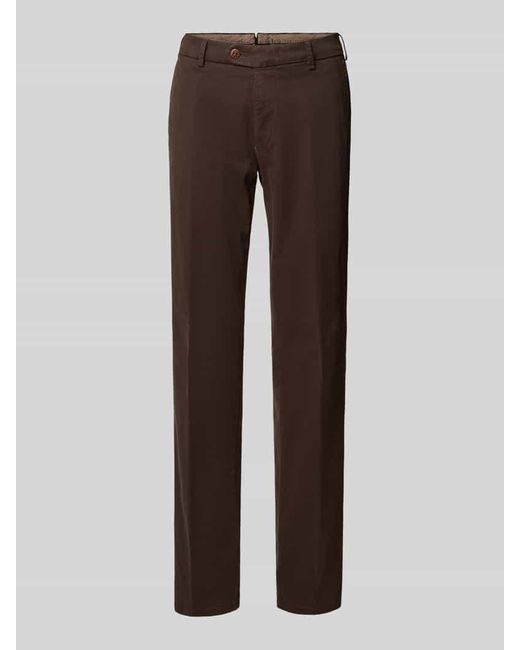 Mmx Chino mit Gesäßtaschen Modell 'Lupus' in Brown für Herren