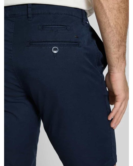 Brax Bermudas mit Eingrifftaschen Modell 'BARI' in Blue für Herren