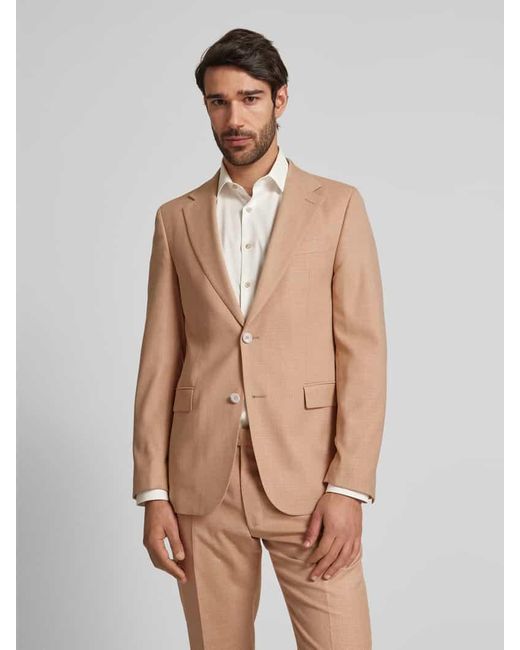 Strellson Slim Fit Sakko mit Brustleistentasche Modell 'Alzer' in Natural für Herren