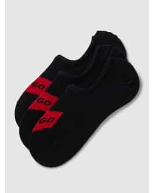 HUGO Sneakersokken in het Black voor heren