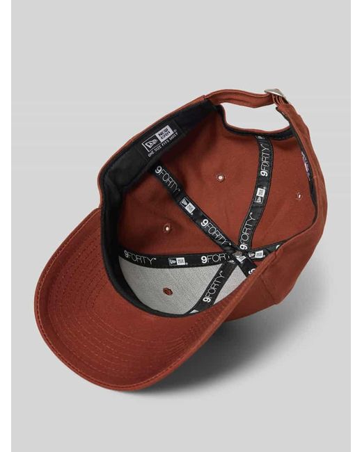 KTZ Cap mit Label-Stitching und verstellbarem Riemen in Red für Herren