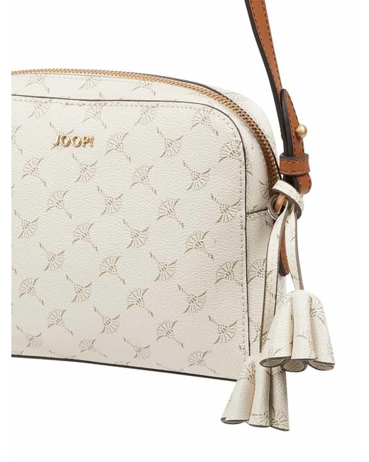 Joop! Natural Crossbody Bag mit Logo-Muster Modell 'Cloe'