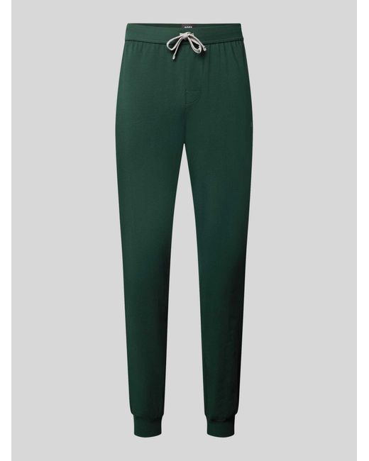 Boss Sweatpants in het Green voor heren