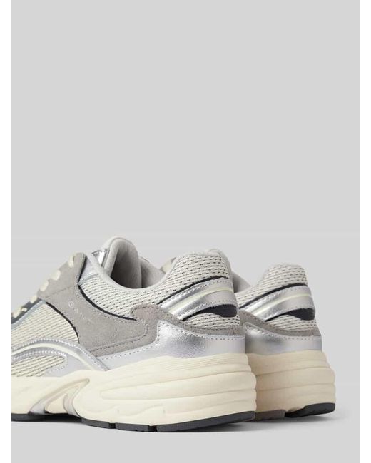 Gant White Sneaker mit Label-Details Modell 'Mardii'