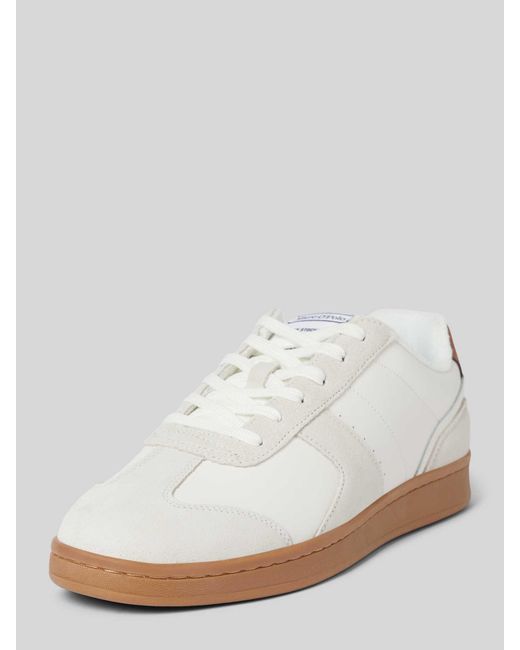 Marc O' Polo Leren Sneakers in het White voor heren