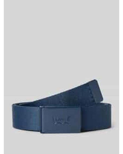 Levi's Riem Met Klapsluiting in het Blue voor heren