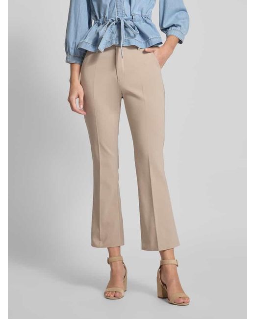Freequent Natural Stoffhose mit Eingrifftaschen Modell 'Isadora'