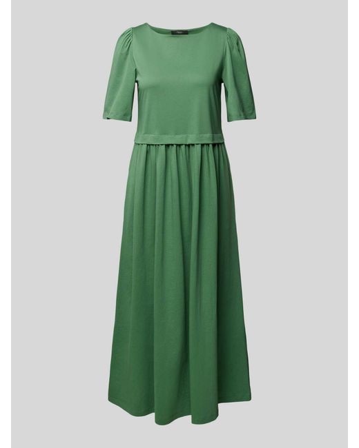 Weekend by Maxmara Midi-jurk Met Ronde Hals in het Green