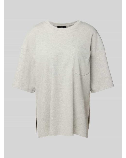 Weekend by Maxmara White Regular Fit T-Shirt aus reiner Baumwolle Modell 'ESEDRA'