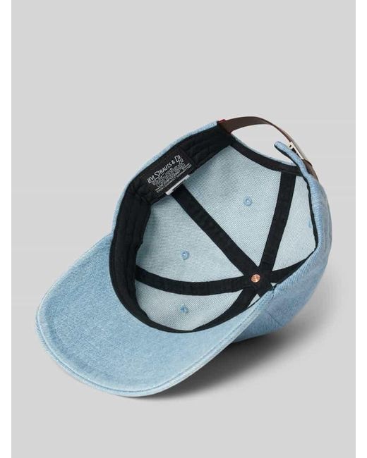 Levi's Basecap mit Label-Stitching in Blue für Herren